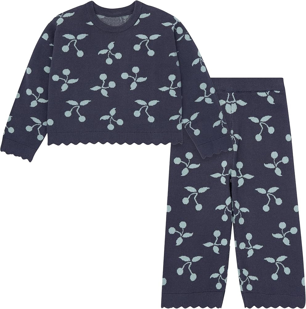 Modern Moments by Gerber baby-girls Jacquard 2-piece Sweater Set | Amazon (US)