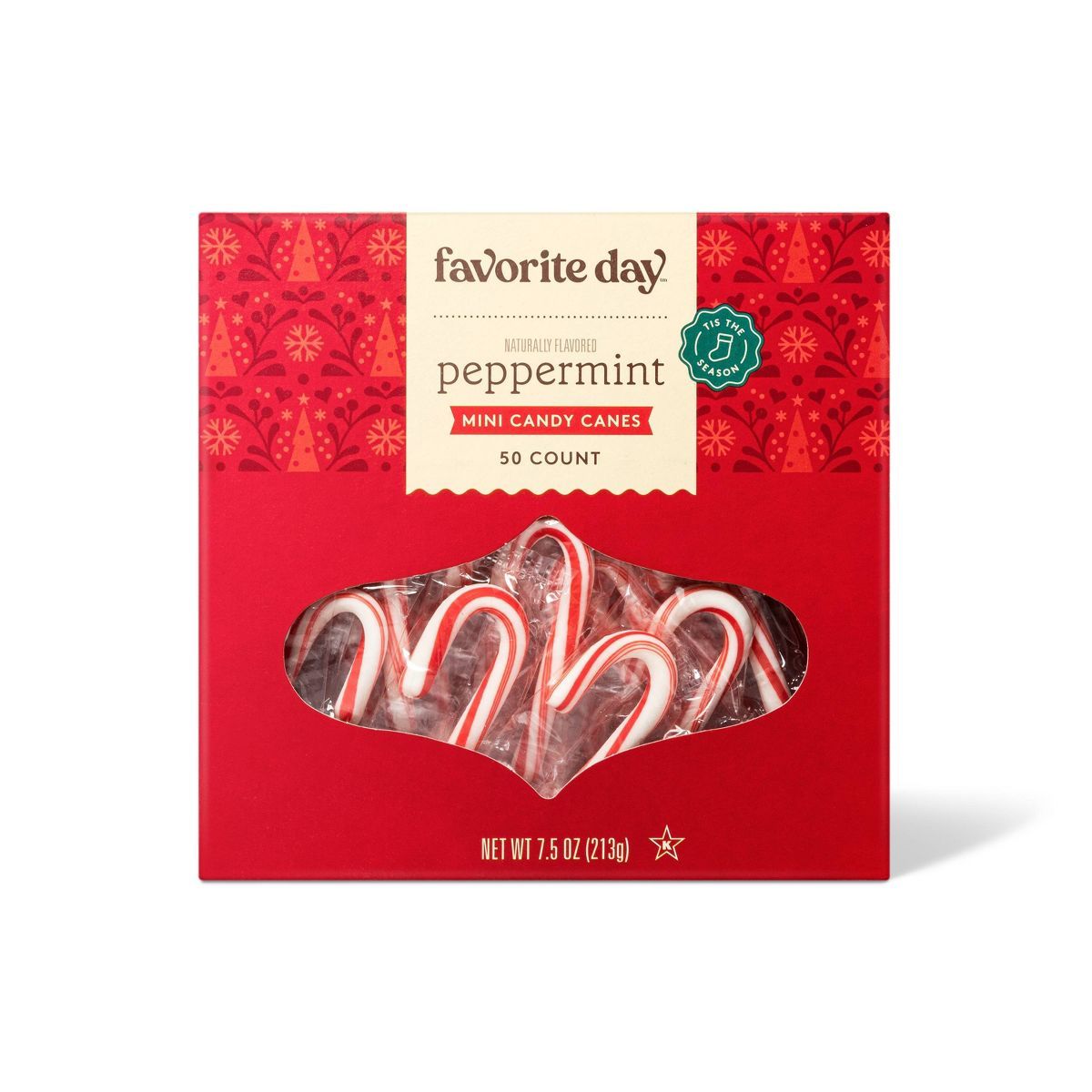 Holiday Peppermint Mini Candy Canes - 50ct/9oz - Favorite Day™ | Target