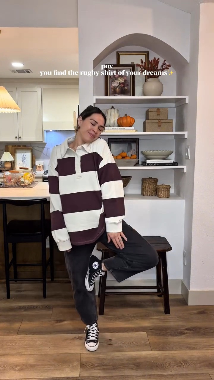 #hm We are deep in rugby-shirt season and this one is easily my favorite find so far — the quality, the fit, the comfy-but-still-put-together vibe…OBSESSED!🙌🏻
Dress it up, dress it down… she does it all.

Linked in my LTK ✨

#rugbyshirt #fallstyle #fallfinds #momstyle #fallfashion #ugc #fyp

#LTKStyleTip #LTKFindsUnder50