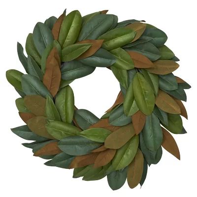 Faux Magnolia Wreath | Wayfair North America