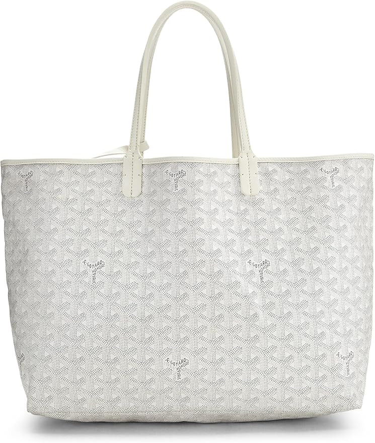 Amazon.com: Goyard, Pre-Loved White Goyardine Canvas Saint-Louis PM, White : Luxury Stores | Amazon (US)