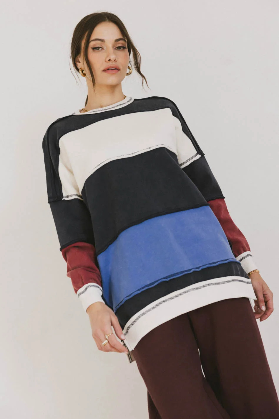 Play On Striped Crewneck | Böhme US