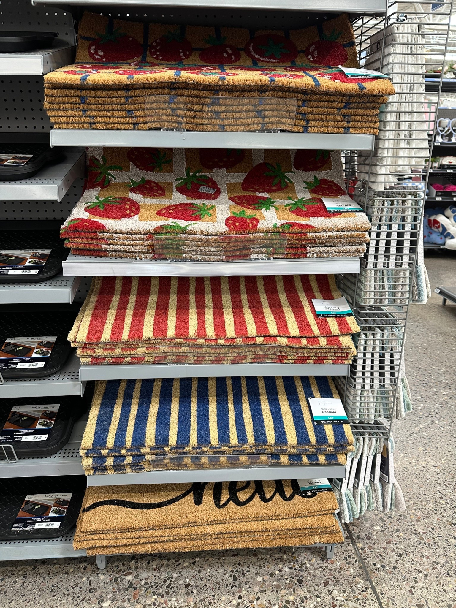 The cutest outdoor doormats at Walmart