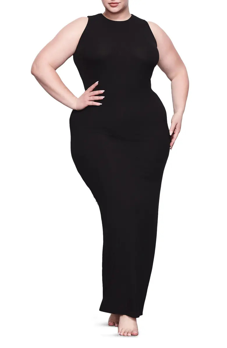This supersoft maxi from Kim Kardashian's sought-after SKIMS offers a comfortable, body-hugging f... | Nordstrom