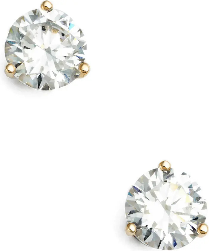 Cubic Zirconia Stud Earrings - 2ct. | Nordstrom