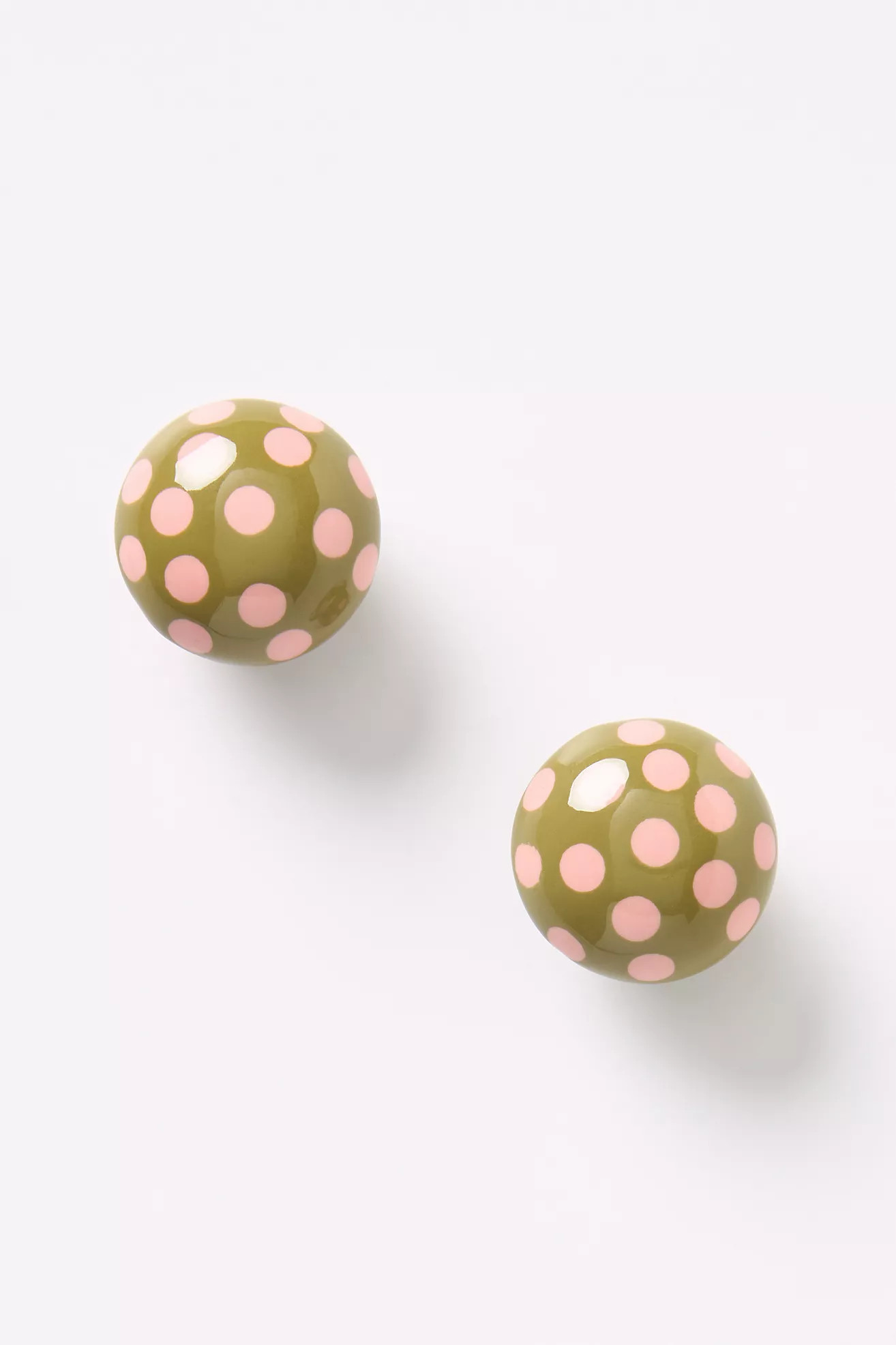 Rumi Stoneware Knobs, Set of 2 | Anthropologie (US)