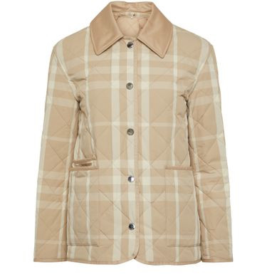 Check quilted jacket | 24S US