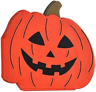 GGBOY Halloween Paper Napkins Ghost Witch Skull Pumpkin 80Pcs Classic Pattern Disposable Party Ti... | Amazon (US)