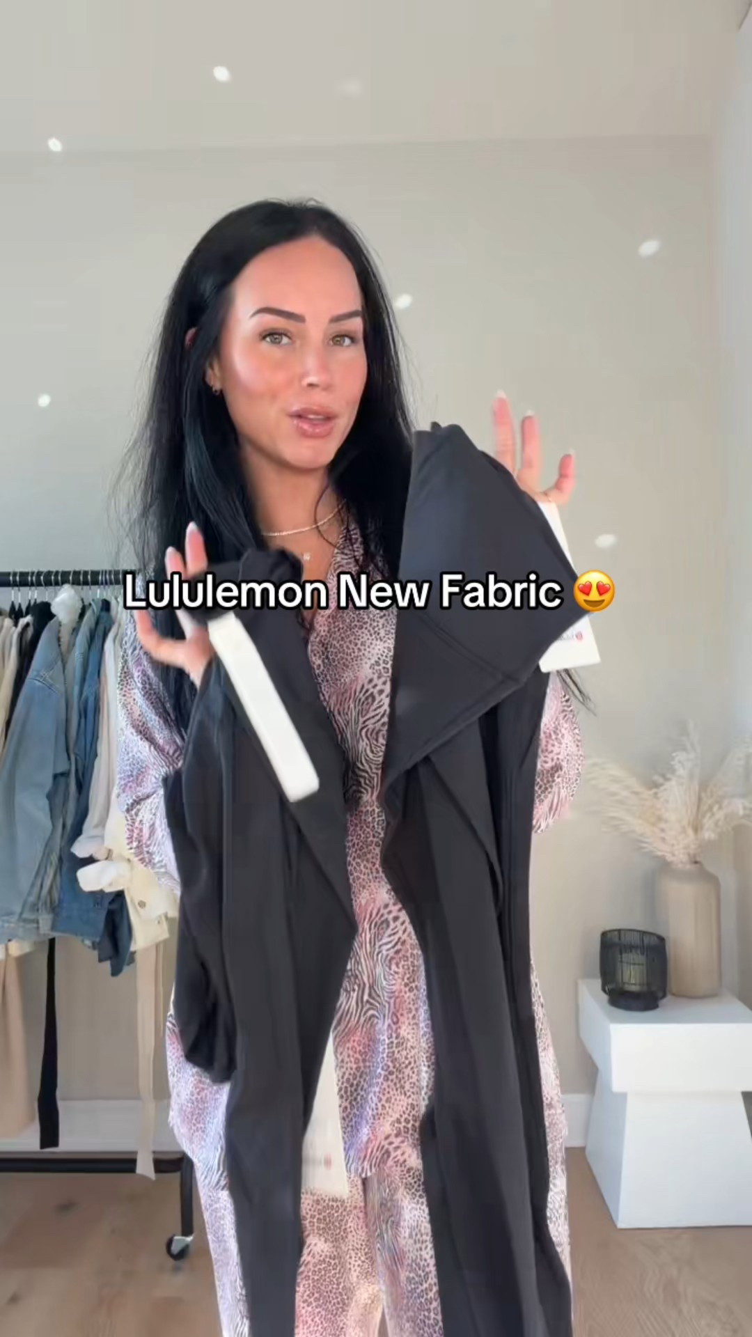 Love that we got a new fabric from Lululemon 🖤 The top and bottom feel slightly different, but I love both of these pieces so much. I will have them on my LTK in the @lululemon section. 

My sizing 5’7, 145lbs, 32dd
I’m wearing a size medium top, size 6 leggings 

#LTKActive #LTKootd