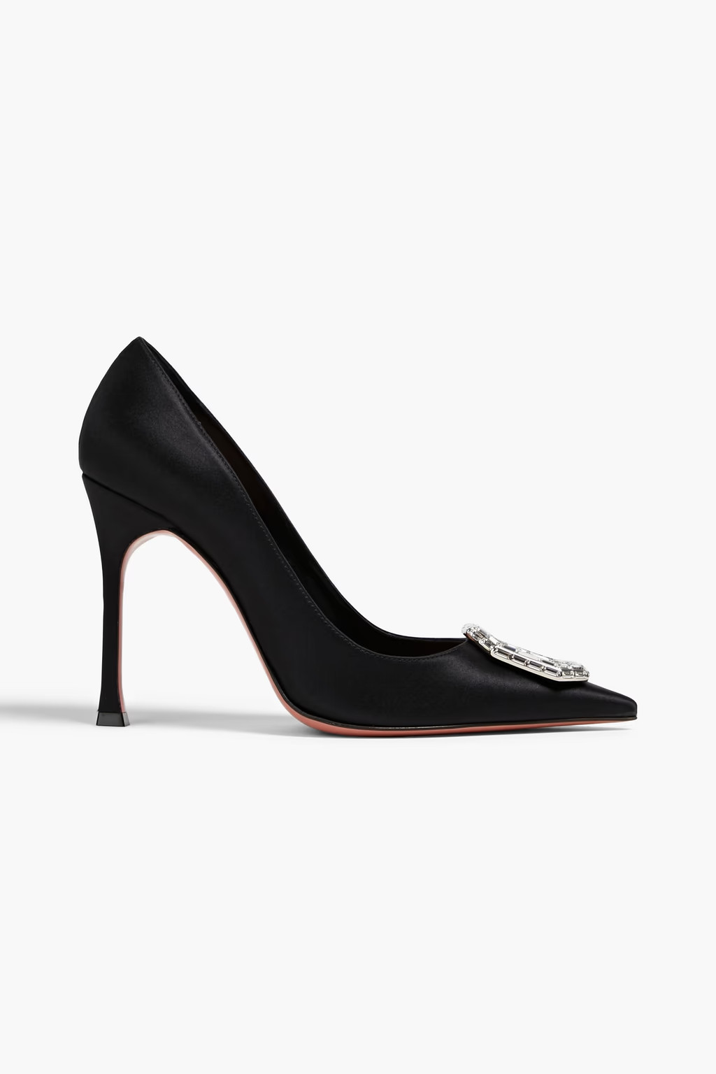 Camelia crystal-embellished satin pumps | The Outnet (US and CA)