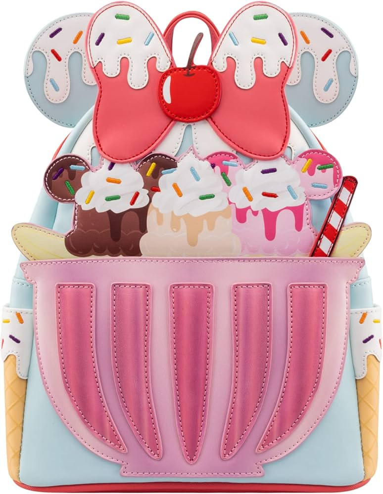 Loungefly Disney Backpacks: Minnie Mouse Sweet Treats Backpack, Amazon Exclusive | Amazon (US)