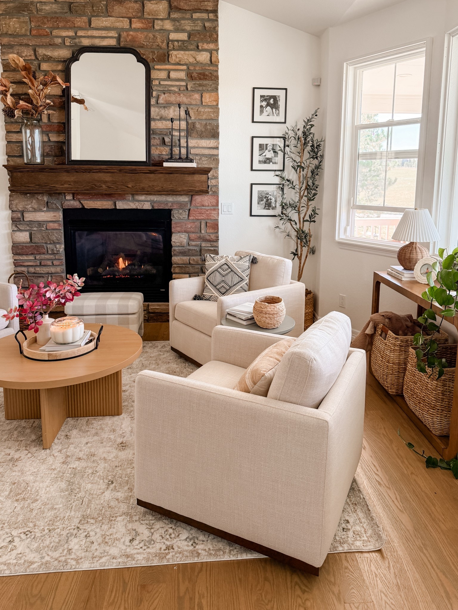 Cozy sitting area! Chairs come in a pack of two. 

Wayfair home, Home Depot, area rug, family room, living room, cozy, fall decor 

#LTKSeasonal #LTKSaleAlert #LTKHome