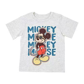 Disney Toddler Boys Crew Neck Short Sleeve Mickey Mouse Graphic T-Shirt | JCPenney