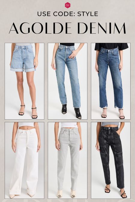 Agolde denim on sale! If you’re looking to update your spring denim, now is a great time! Use CODE: STYLE at checkout to save upto 25% off!! 

#LTKsalealert #LTKSeasonal #LTKstyletip