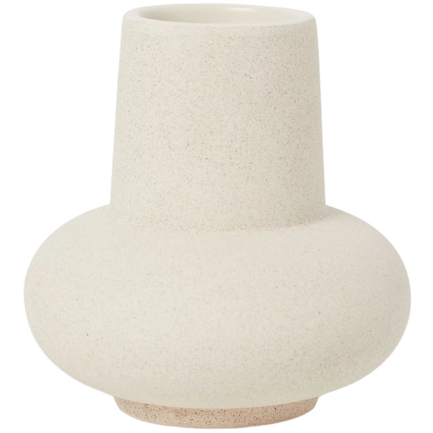 PORPAN White Ceramic Vase, Small Vase, Modern vase, Boho Vase, Decorative Vase, Modern Farmhouse ... | Walmart (US)