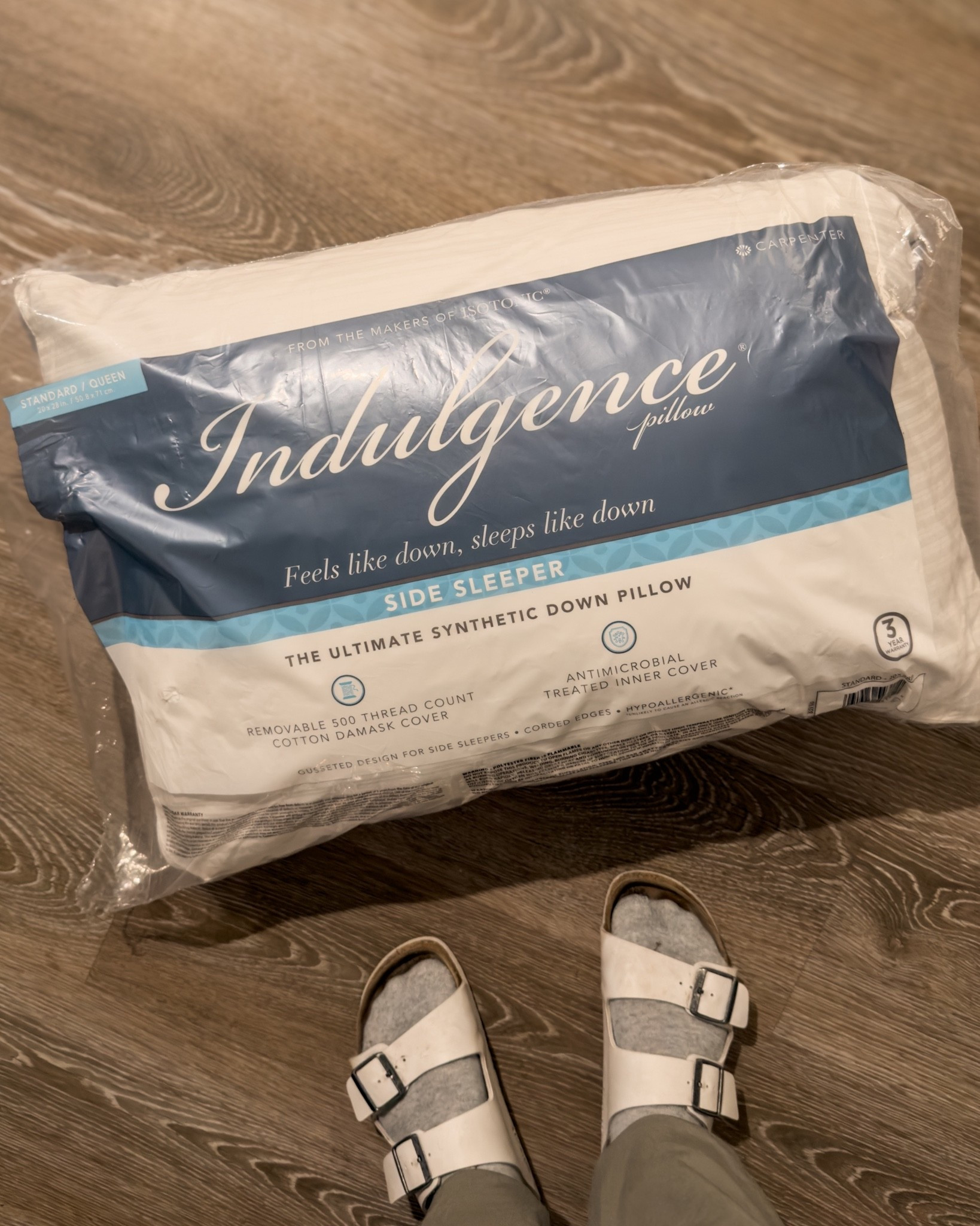 If you are in need of A PILLOW, THIS IS IT! 
Make sure you get the “side sleeper” one! It’s heavenly 