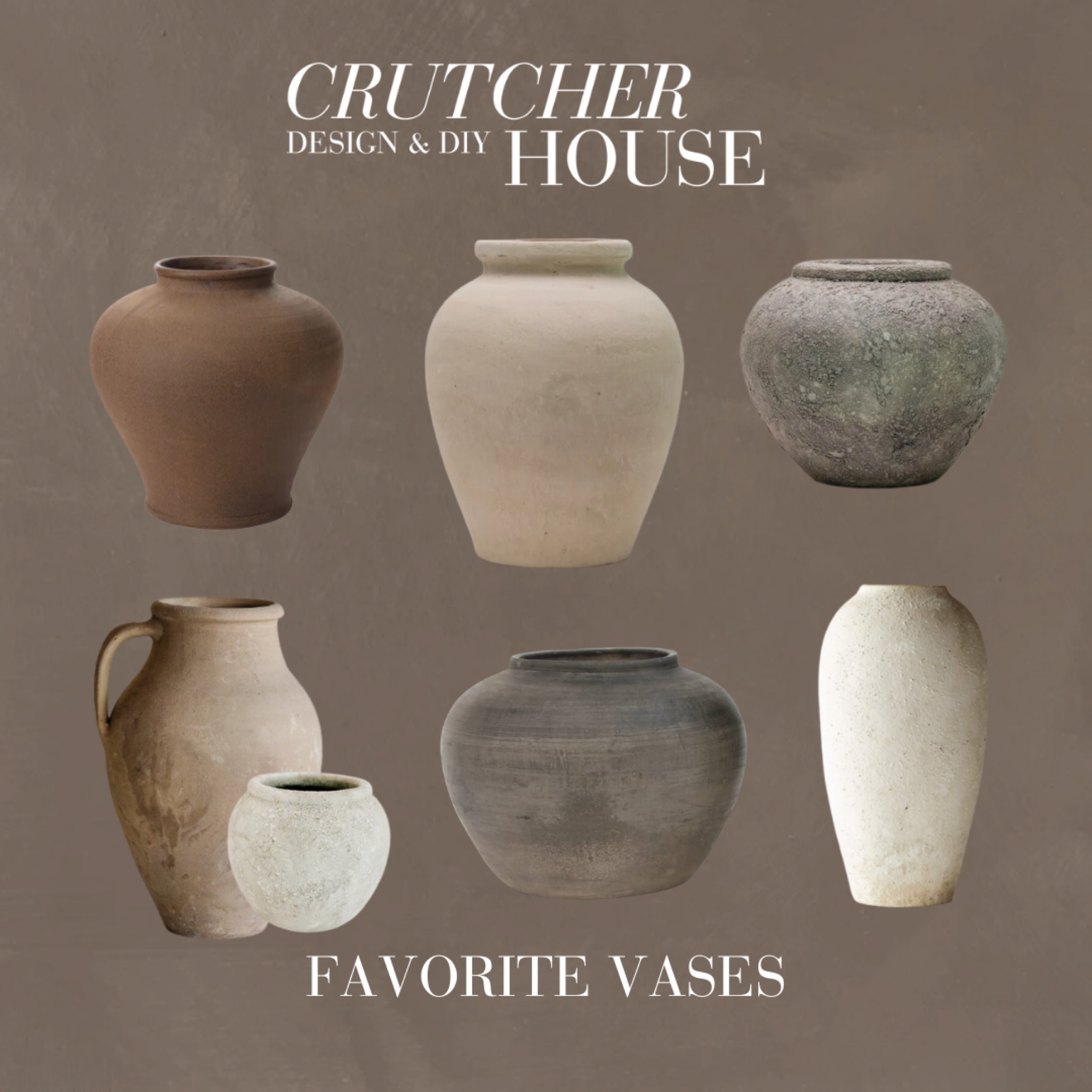 Vases are always my favorite things to style a home! They had drama, dimension, greenery, and a big impact. They can be pricey at times, but spending money on a quality timeless vase is so much better than consistently buying cheap ones and getting rid of them when they go out of season. Shop some of my favorite vases. 

#LTKSeasonal #LTKStyleTip #LTKHome