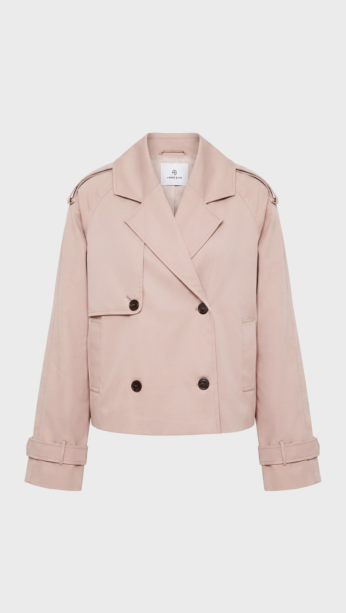 Rickie Cropped Trench Coat | Shopbop