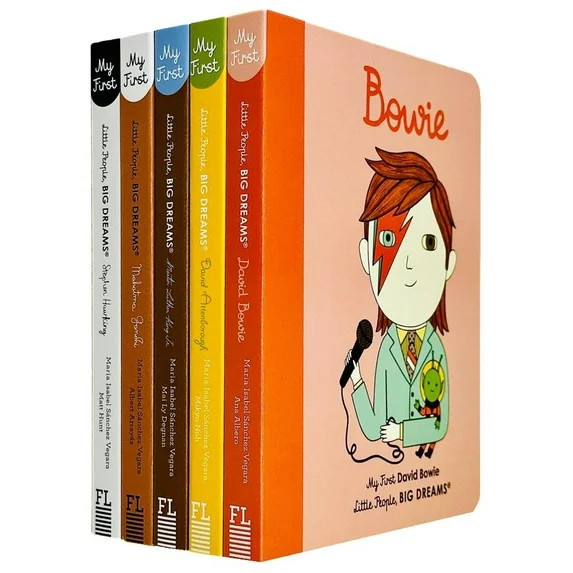 Little People, Big Dreams: Genius Mens 5 Books Collection Set - Ages 2-4 - Board Book | Walmart (US)