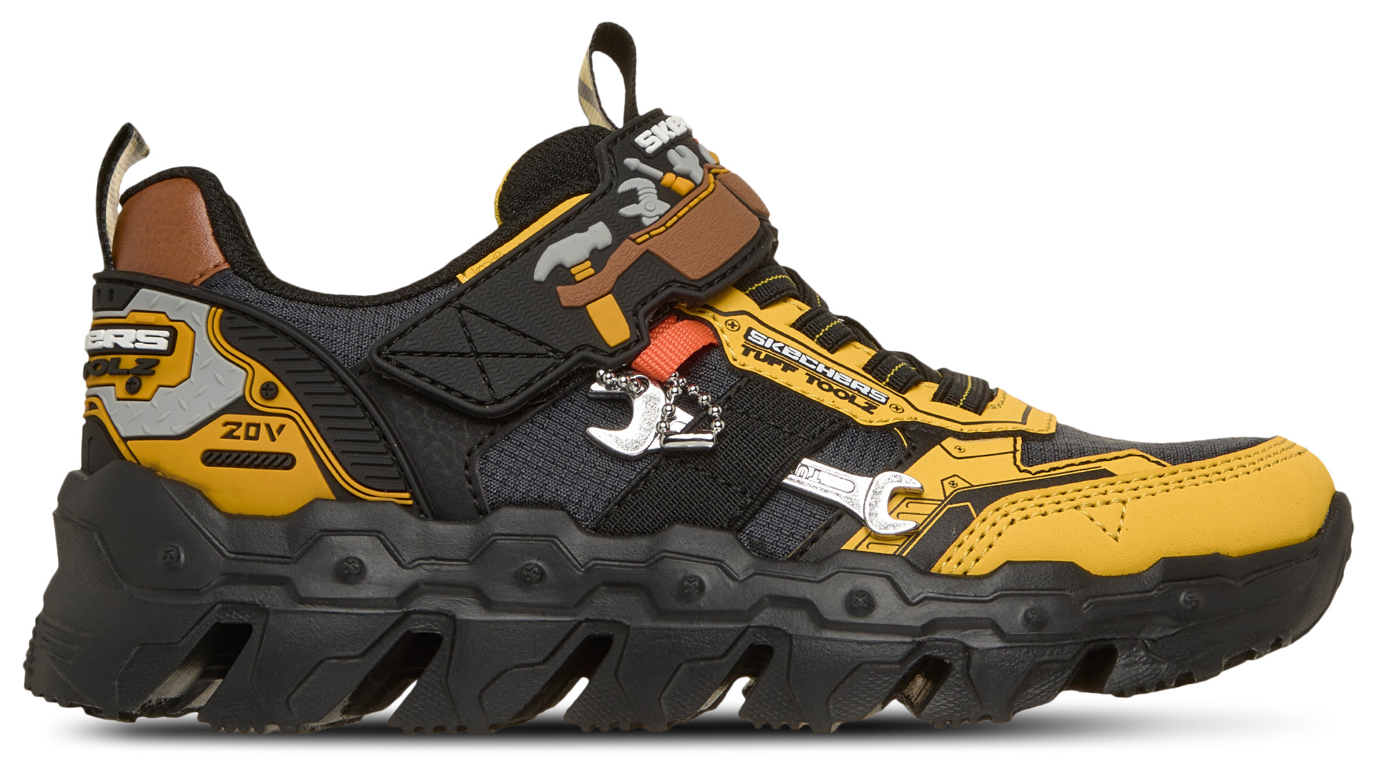 Skechers Lightweight Gore & Strap Sneaker | Kids Foot Locker (US)