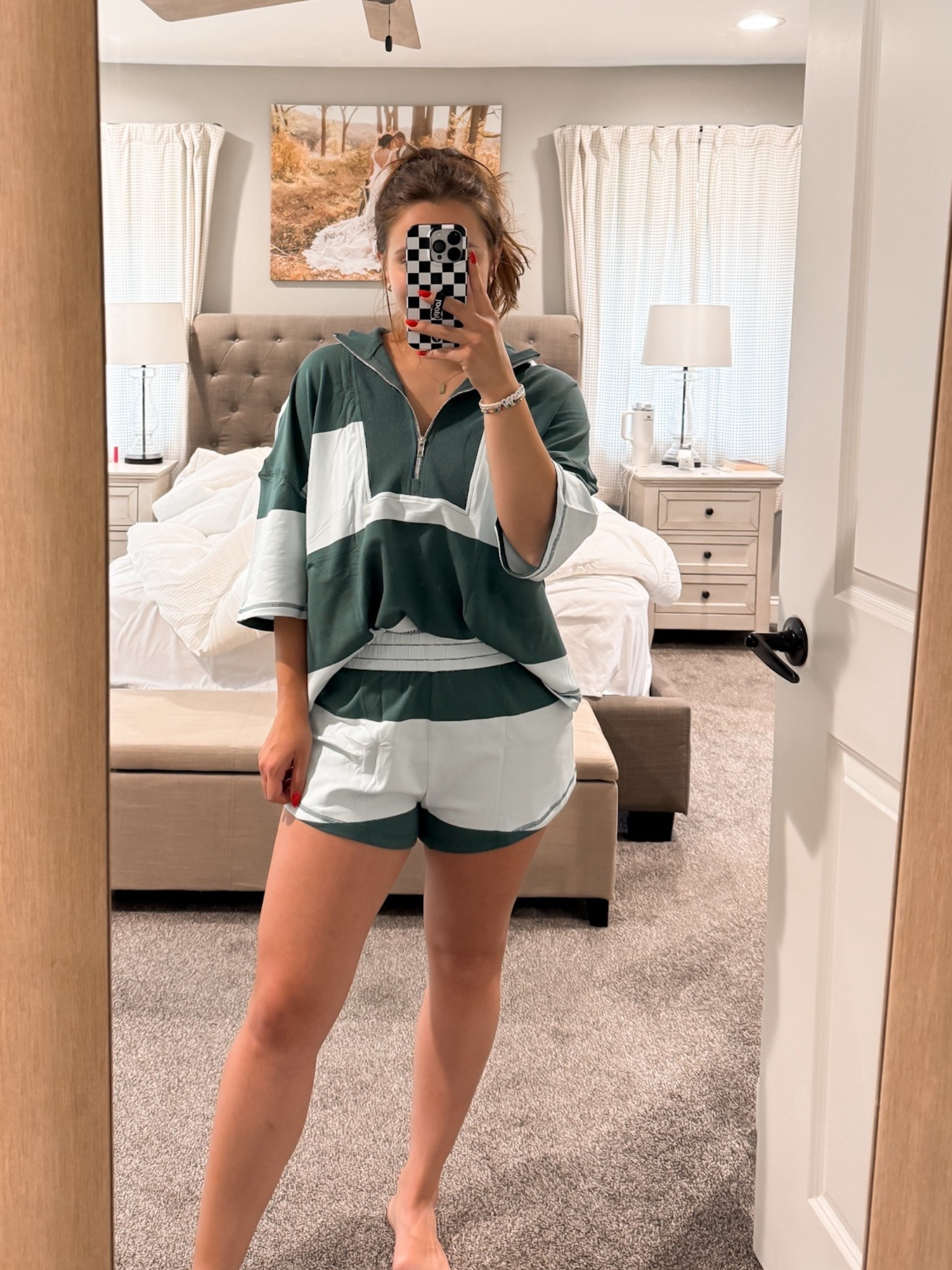 Love this Amazon set and it comes in so many colors! True to size 

#LTKActive #LTKFindsUnder50 #LTKSeasonal