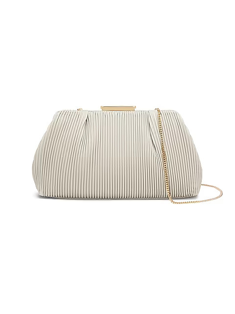 Florence Leather Pouch Clutch | Saks Fifth Avenue