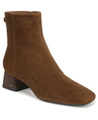 Sam Edelman Women's Paige Zipper Booties - Olive Branch | Macy's