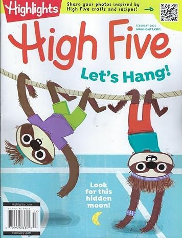 Highlights High Five Magazine (February 2024) Let's Hang!     Single Issue Magazine – January 1... | Amazon (US)