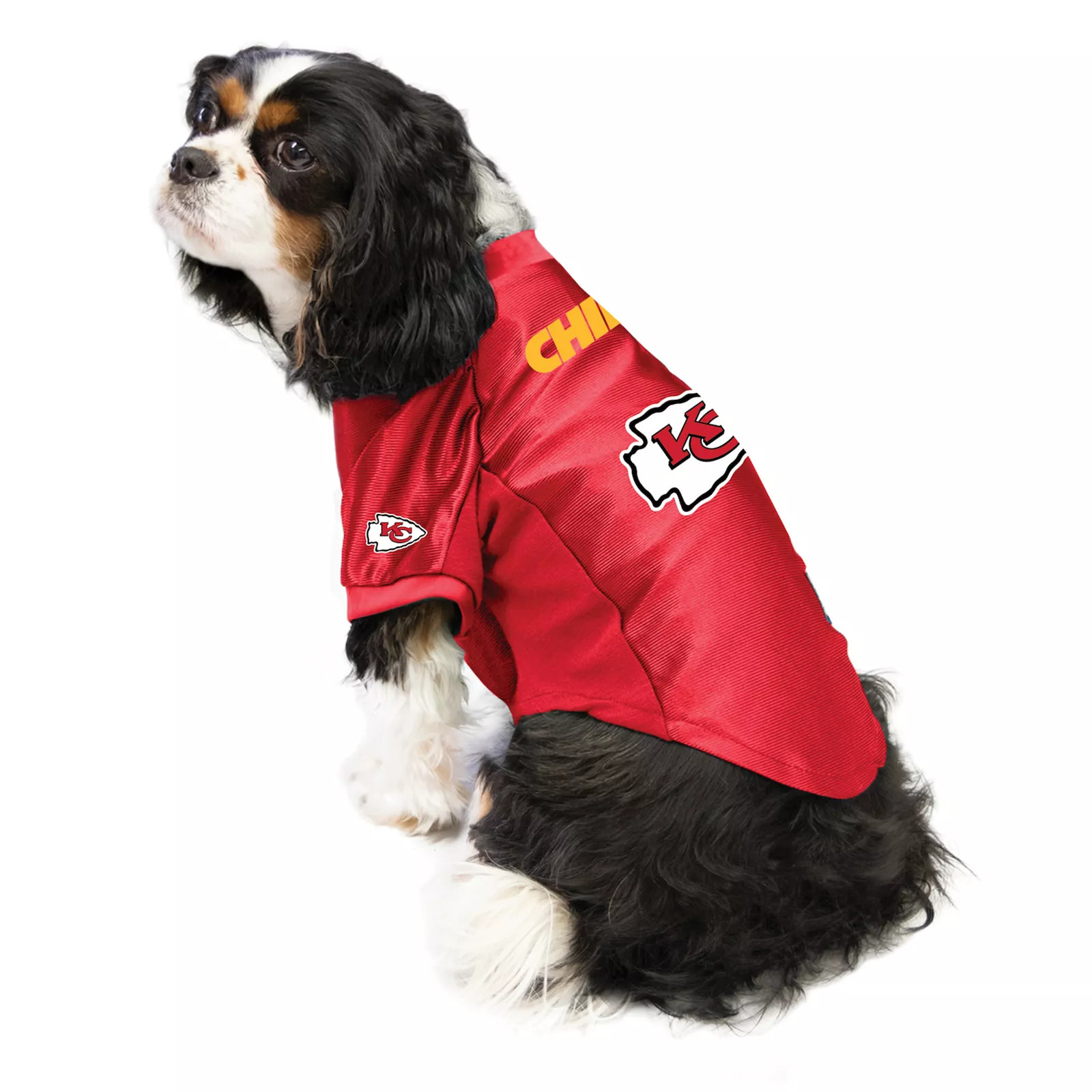 NFL Kansas City Chiefs Pet Stretch Jersey, Size: Large, Red | Kohl's