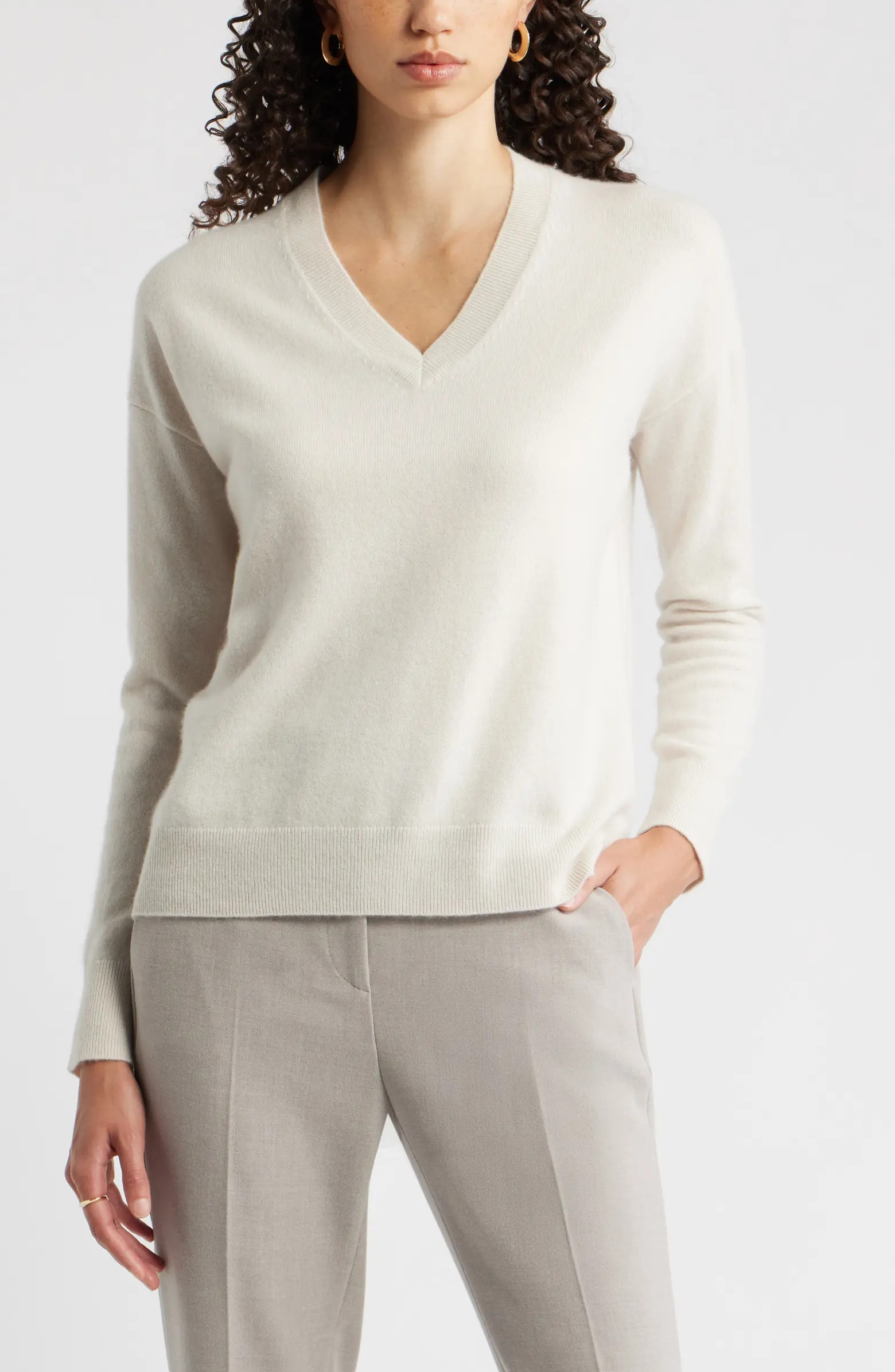 V-Neck Cashmere Sweater | Nordstrom
