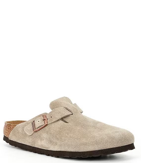 Women's Boston Suede Soft Footbed Clogs | Dillard's