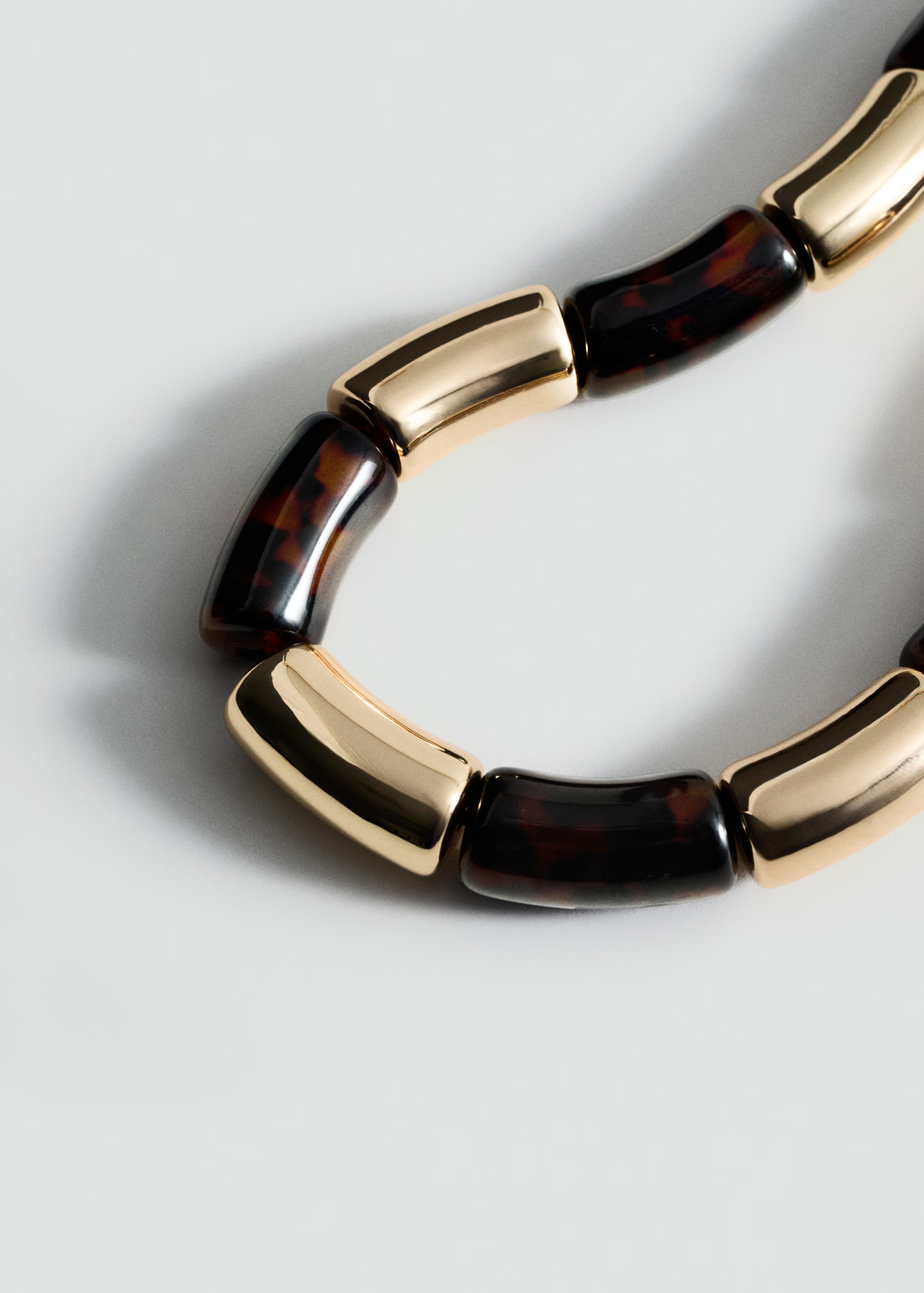 Rigid combination necklace - Women | MANGO USA | Mango (US/MX/AU)