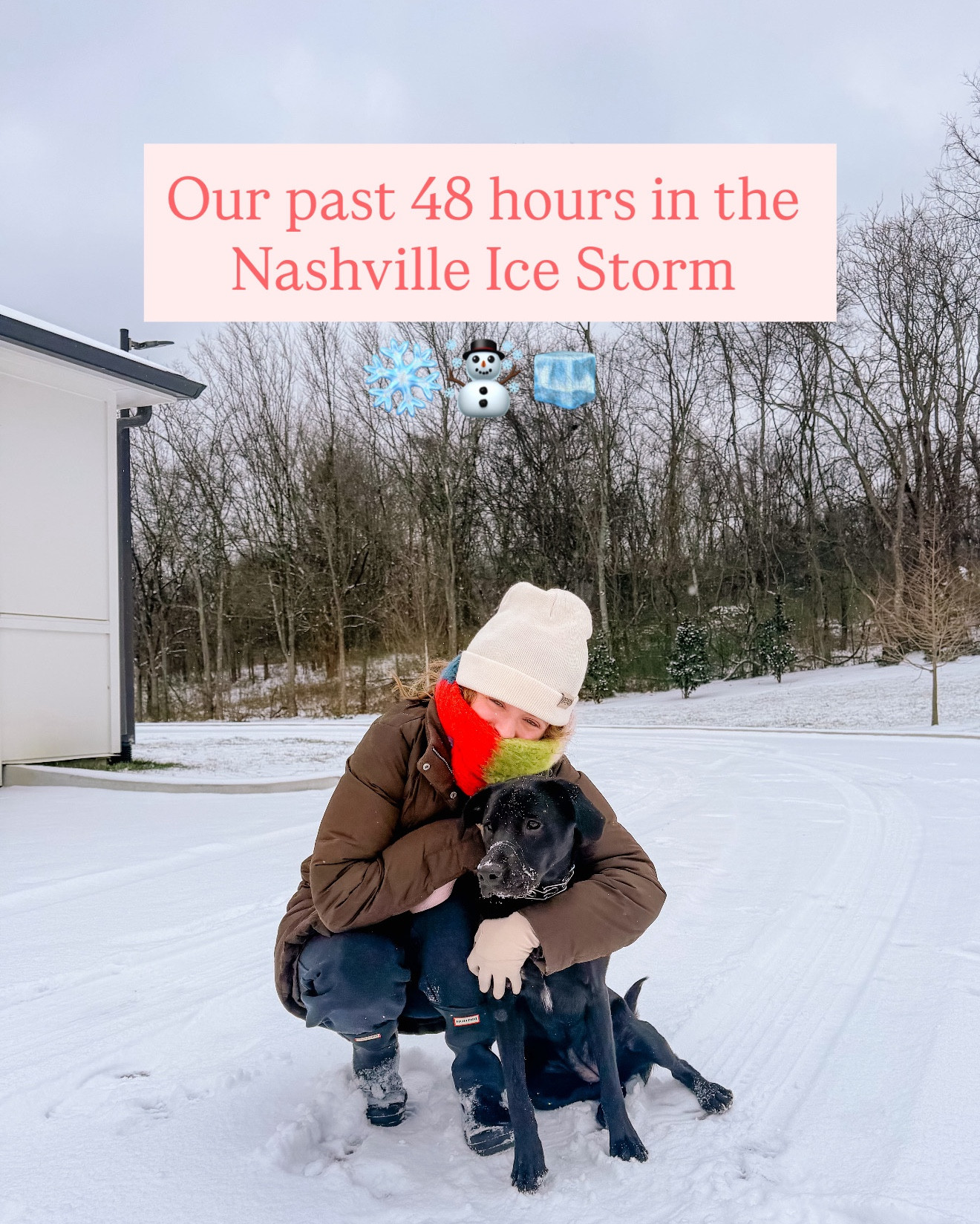Our past 48 hours in the Nashville ice storm!!! 20+ hours with no power was not ideal…but we kept warm & entertained all day!! I hope everyone is staying safe & warm today as temperatures continue to drop - and let me know how you spent your snow days!! 

#LTKdayinmylife #LTKstorytime