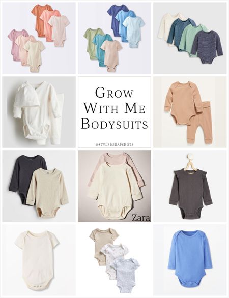 Baby grow with me bodysuits // extendable length bodysuits

these were the top recommended brands followers submitted. several said Nordstrom, but couldn’t tell from the photos or descriptions of they actually have extra snaps or not, just fyi 

#LTKFindsUnder50 #LTKBaby