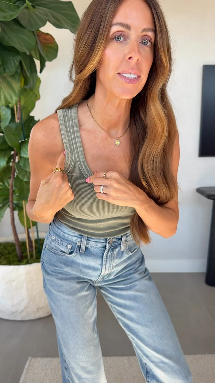 Let’s get dressed! wearing my favorite new tank top + best fitting denim! 

#LTKmomlife #LTKSeasonal #LTKgrwm