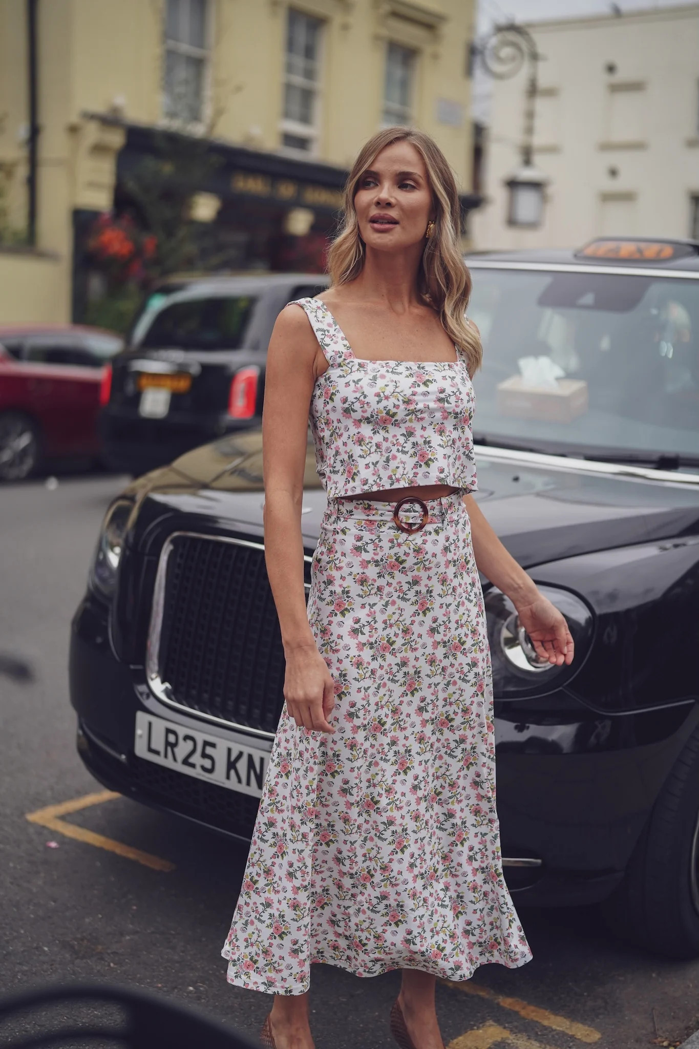 Bennett Skirt - Chantilly Garden | Smith and Quinn