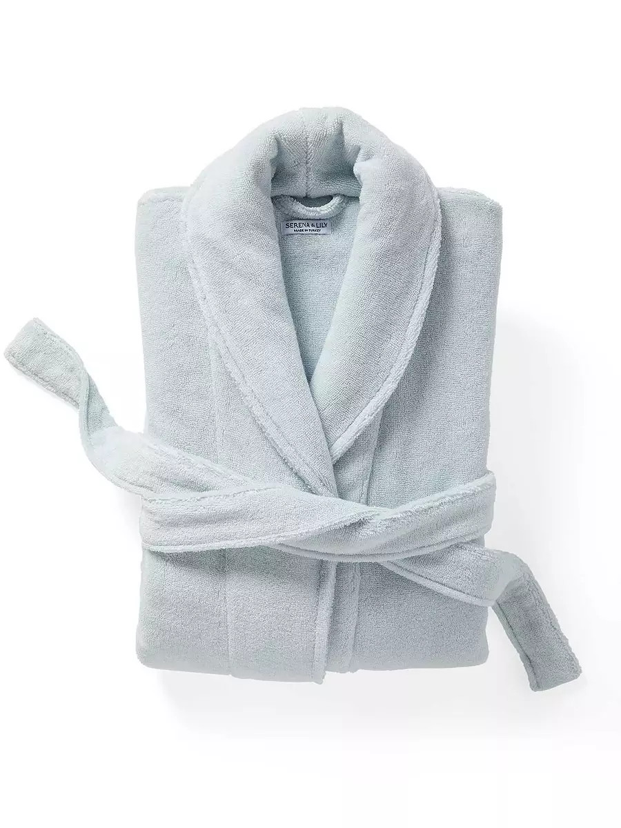 Sonoma Turkish Cotton Bathrobe | Serena and Lily