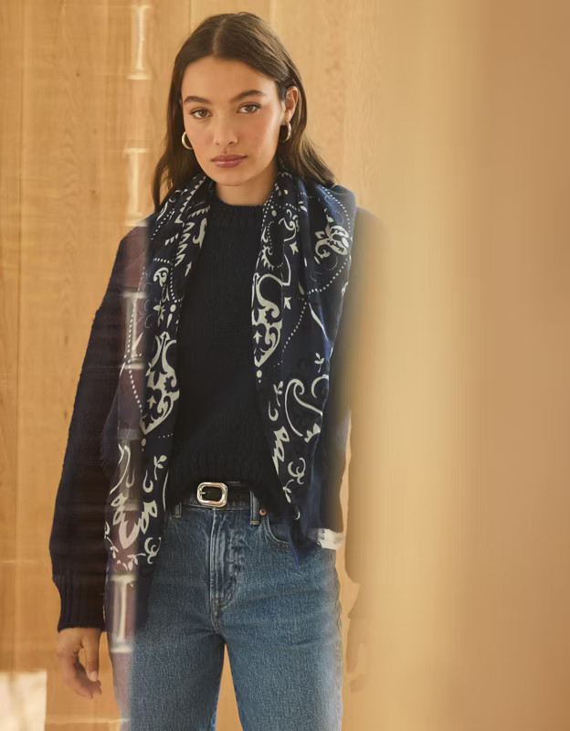 Maison Lecomte Flament Bandana Scarf | American Eagle Outfitters (US & CA)