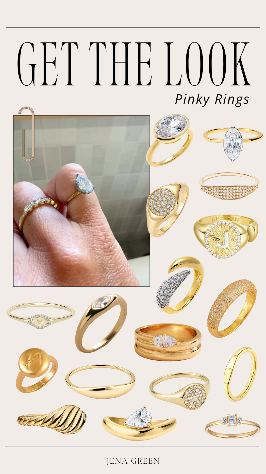 Get the Look - Pinky Rings | Pinky ring Options  

 #LTKSeasonal