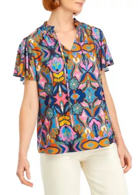 Philosophy Women's Printed Blouse | Belk