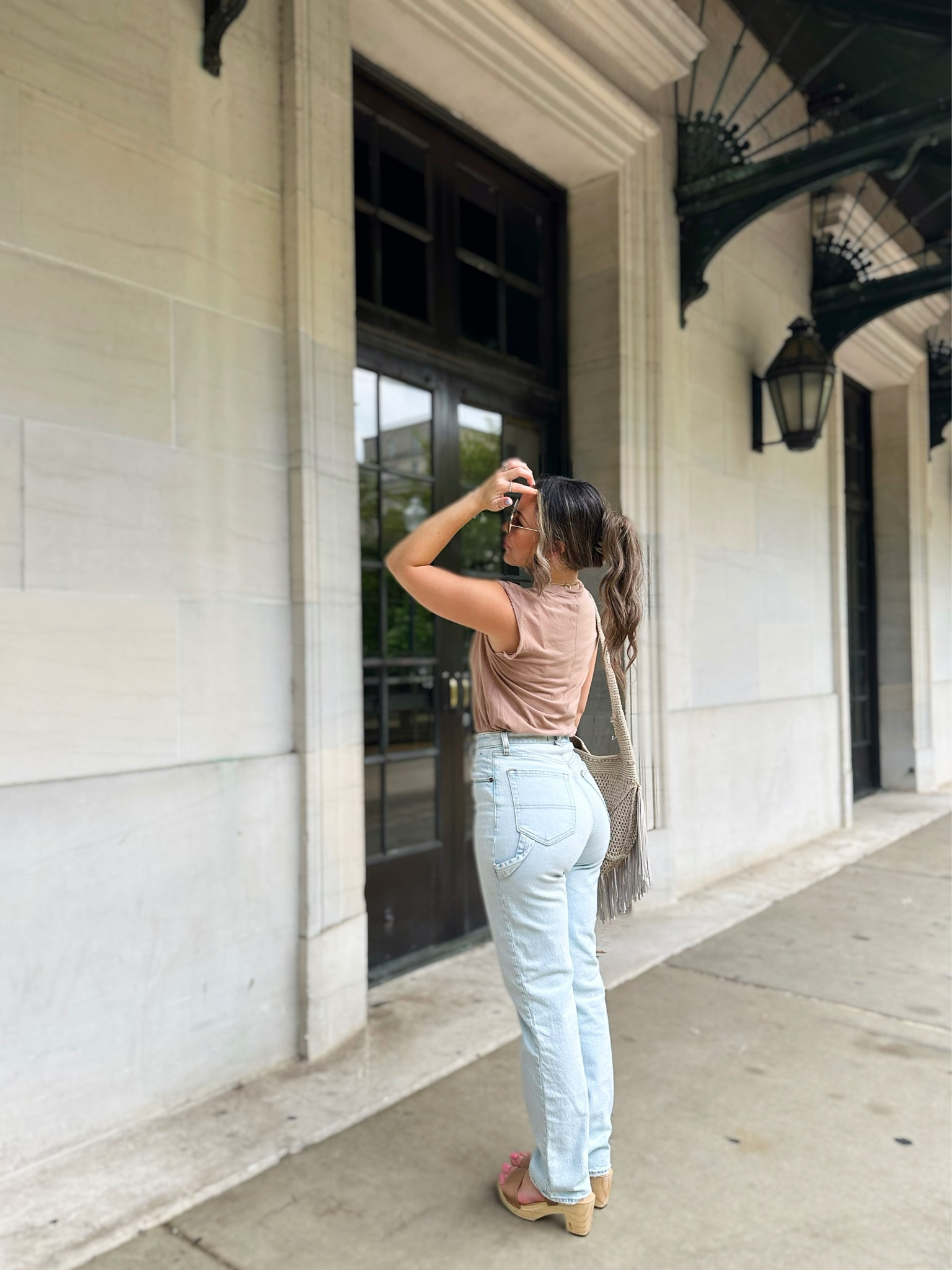 If you’re not into the cargo pants or not sure about the trend. These denim would be a great alternative. The details are minimum but gives you the cargo vibes. These looks great with heels, boots, or sneakers. Currently on a major sale, 25%-off + 15%-off almost everything else. Use DENIMAF at checkout for an additional 15%-off, which will stack on the 25%-off promo! Head over my LTK to shop. 

Heels are 20%off with code: IRISFITHESS


#LTKstyletip #LTKsalealert #LTKSeasonal