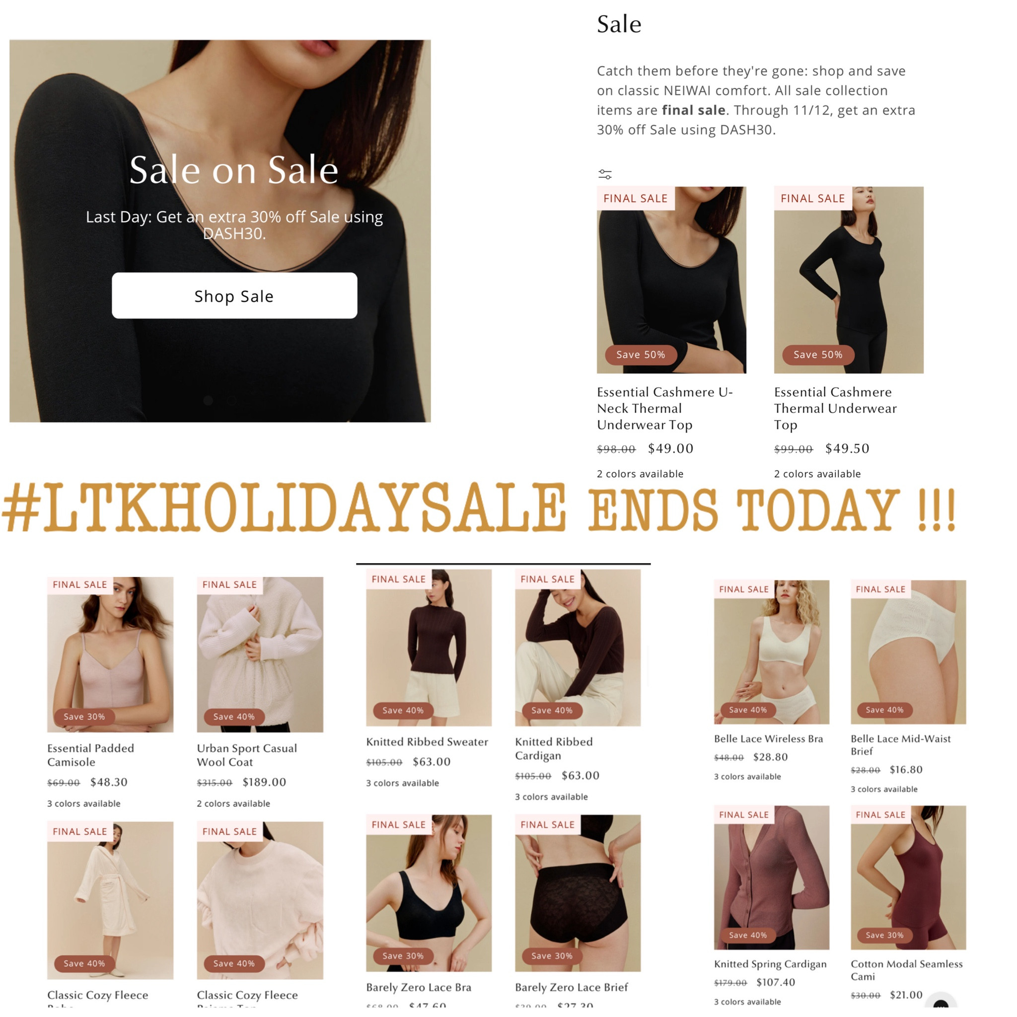 


https://rstyle.me/+YlVdVl7LxUueFhVkPN7Nxg


#LTKsalealert #LTKHolidaySale #LTKSeasonal