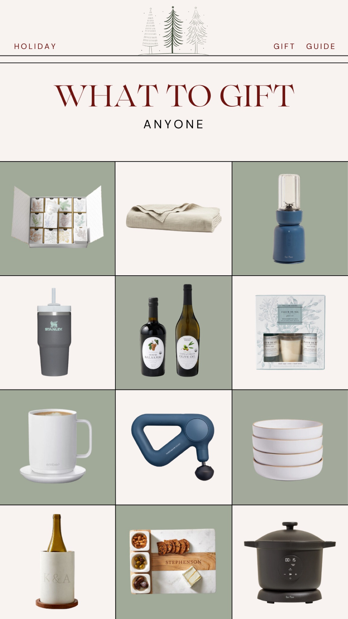 Gift guide: what to gift anyone! Easy gifts that everyone loves!

#LTKHoliday #LTKGiftGuide #LTKFindsUnder100