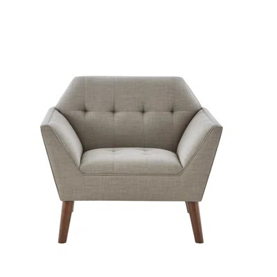 Belz 20" Armchair Langley Street® Fabric: Light Gray | Wayfair North America