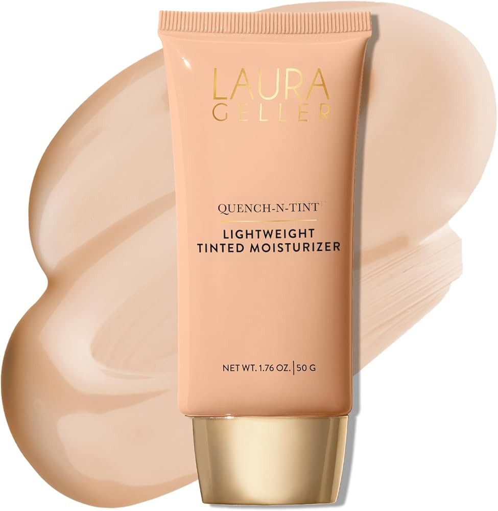 LAURA GELLER NEW YORK Quench-n-Tint Hydrating Foundation - Light - Sheer to Light Buildable Cover... | Amazon (US)