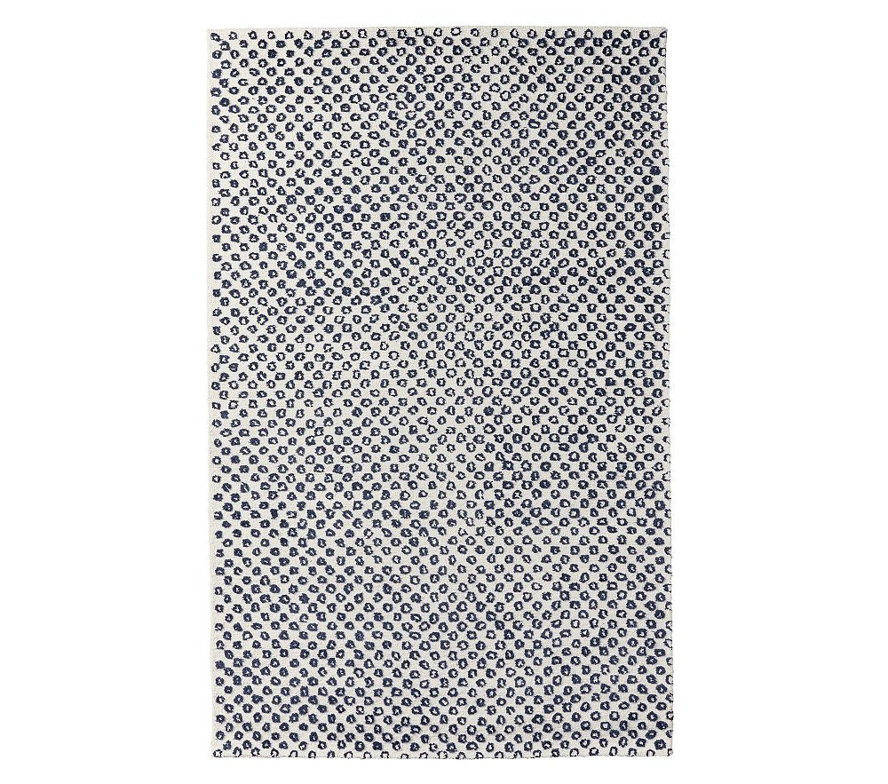 Performance Textured Dot Rug | Pottery Barn Kids