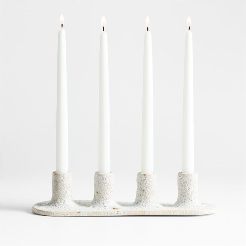 Ema Ceramic Candelabra + Reviews | Crate & Barrel | Crate & Barrel
