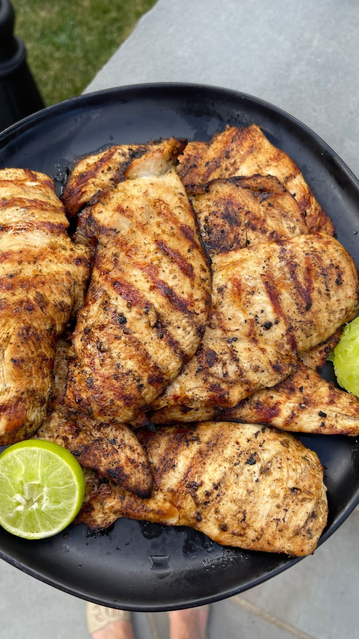 Juicy grilled chicken Full recipe on www.sweetsavoryandsteph.com 

#LTKHome