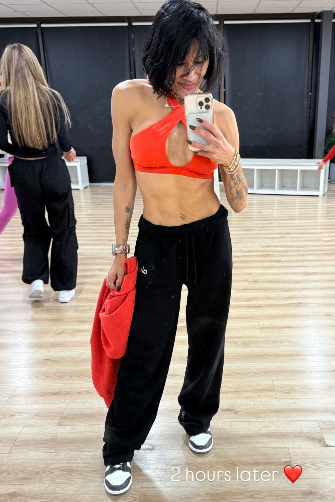 #laterpost 2 hours after my Tuesday night dance class! ❤️

#LTKFitness #LTKActive #LTKOver40