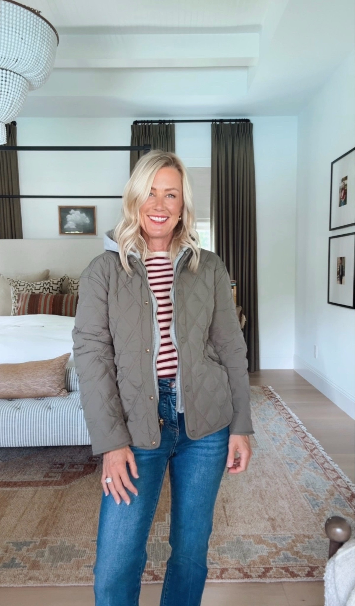 🍂 Fall Preview is here! 25% off $150+ with code FP26. Now through 8/9.

Top: small
Jacket: small
Jeans: 25

#LTKSaleAlert #LTKOver40 #LTKgrwm
